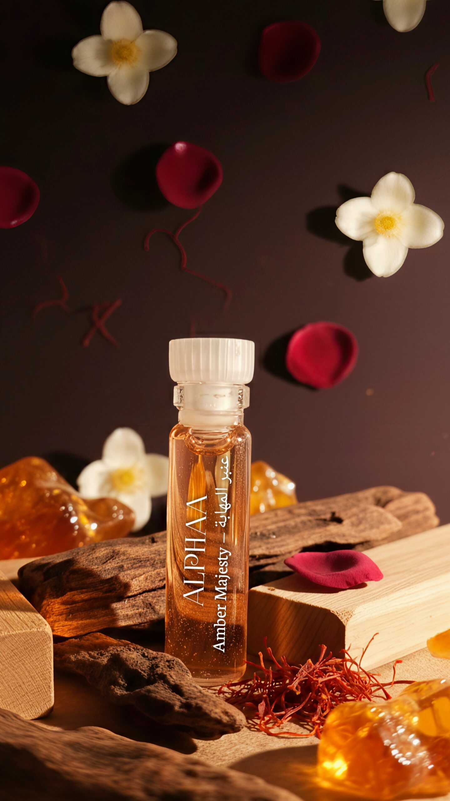 Amber Majesty — عنبر المهابة | Luxury Amber Attar 1.5 ml | Long Lasting | Alcohol-Free